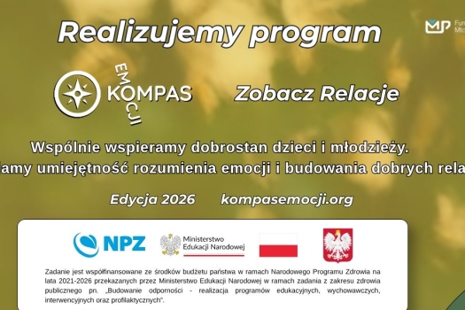 Nasz Ośrodek realizuje program Kompas Emocji 